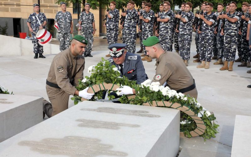 الذكرى الحادية عشرة لاستشهاد اللواء وسام الحسن ورفيقه المؤهل أول أحمد صهيوني.